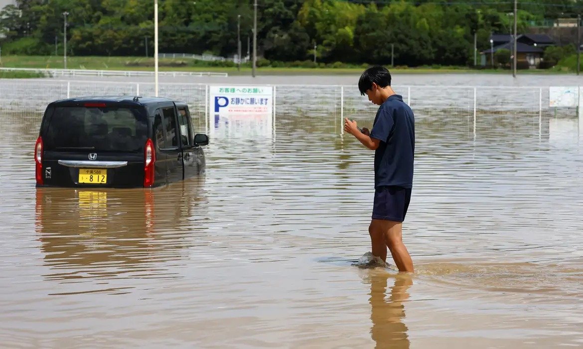 Chiba supera recorde de chuva registrado em 2013