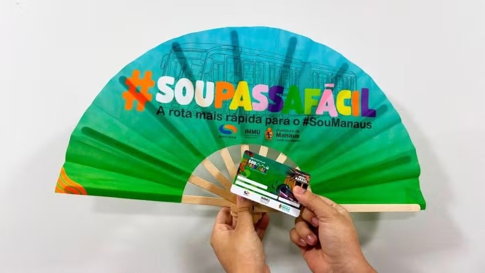 Cartão do Sou Manaus facilita transporte durante festival