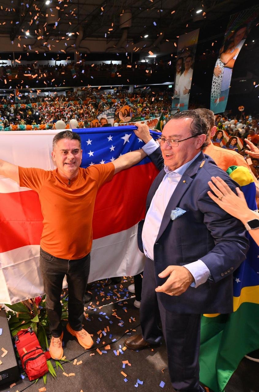 David destaca Amazonas em agenda de Augusto Cury em Manaus